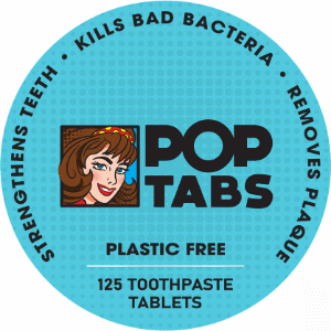 Pop Tabs toothpaste tablets
