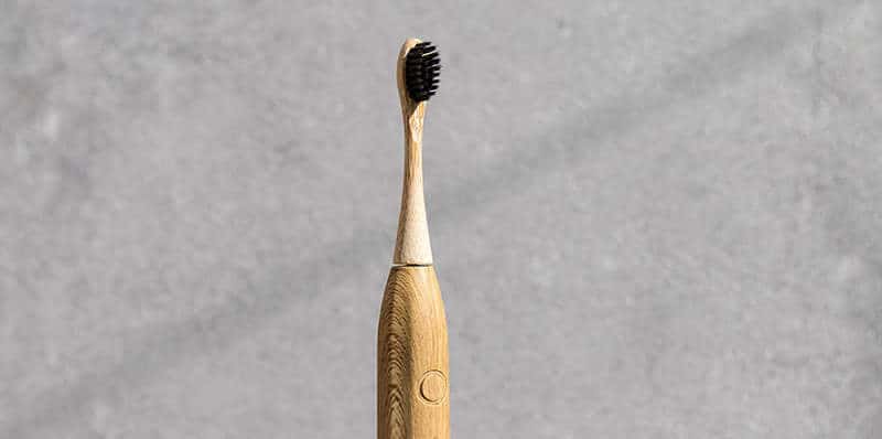 Bamboo electric toothbrush