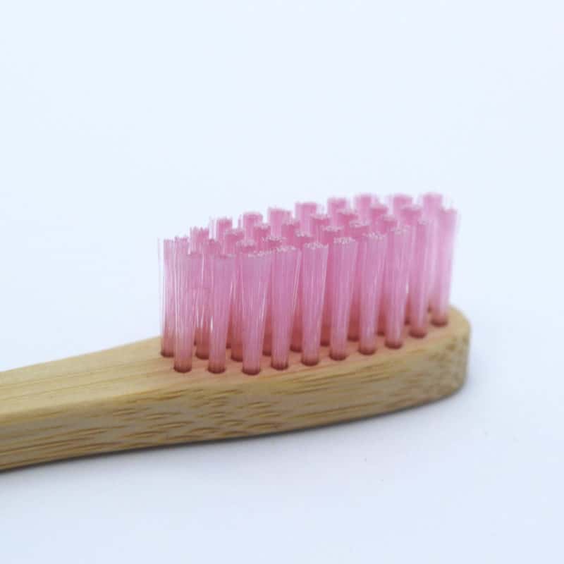 piksters bamboo toothbrush close up of bristles