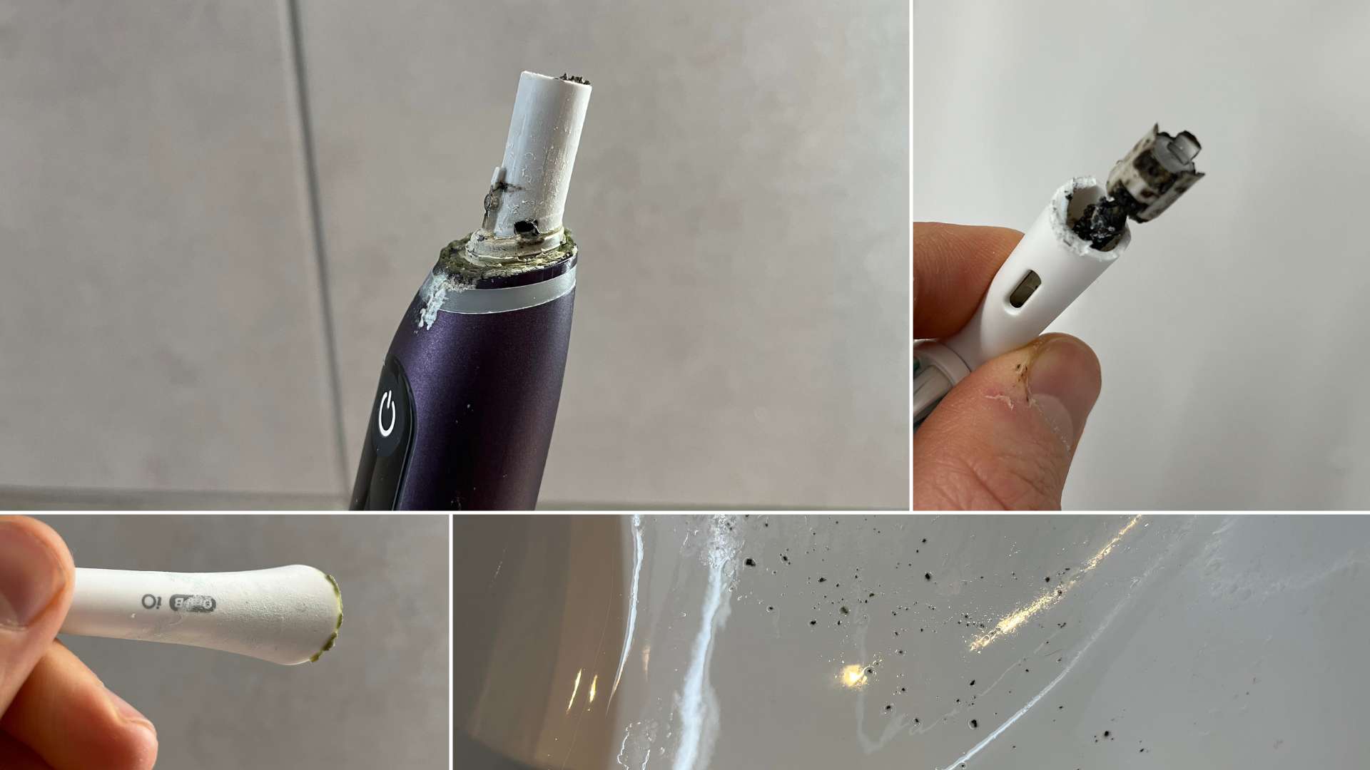 How to clean your electric toothbrush: base, handle & heads 6