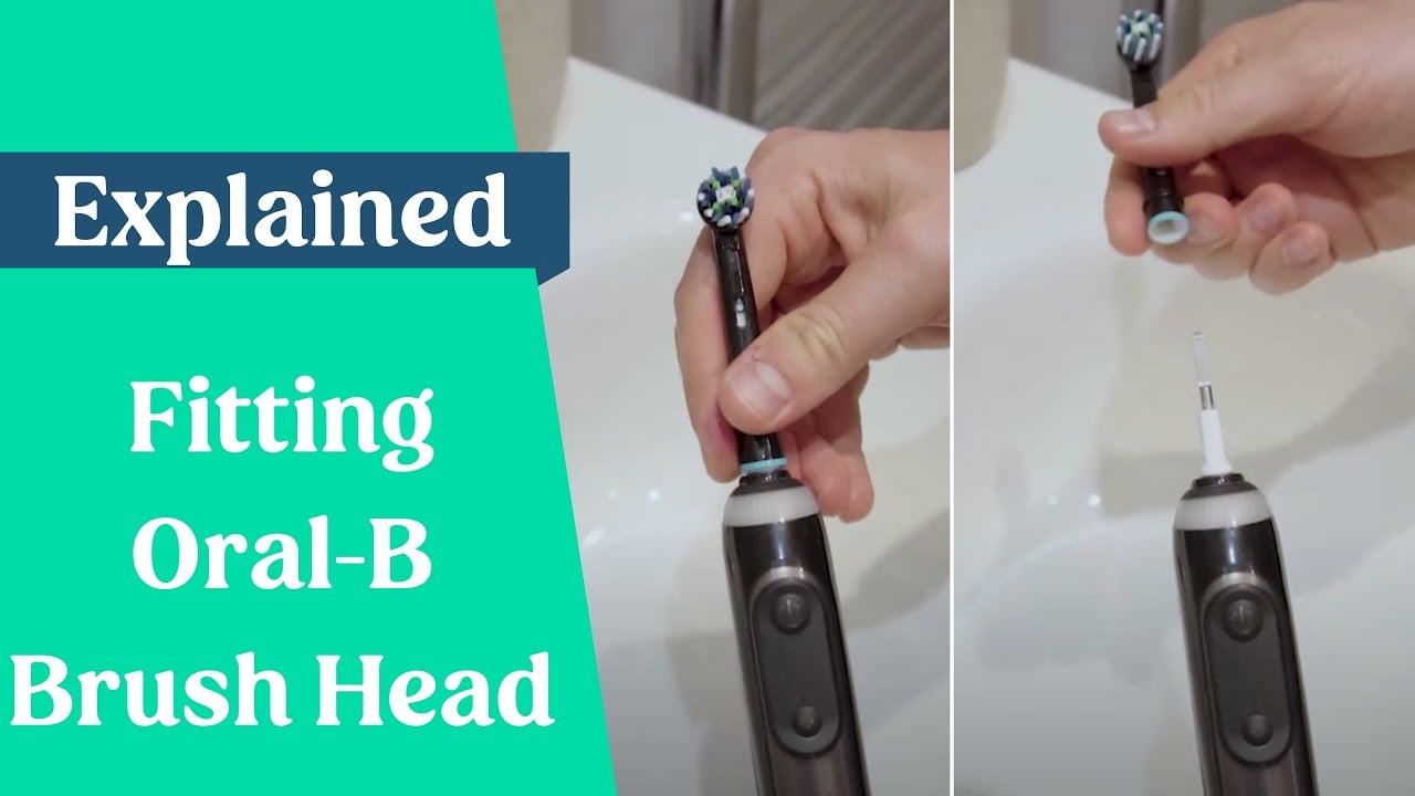 Video Thumbnail: How To Fit & Remove Oral-B Brush Heads