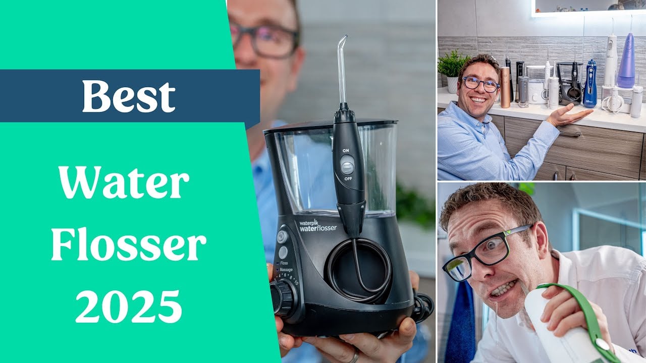 Video thumbnail - best water flosser 2025