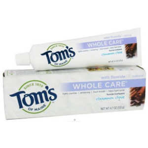 tom's of main whole care toothpaste cinnamon