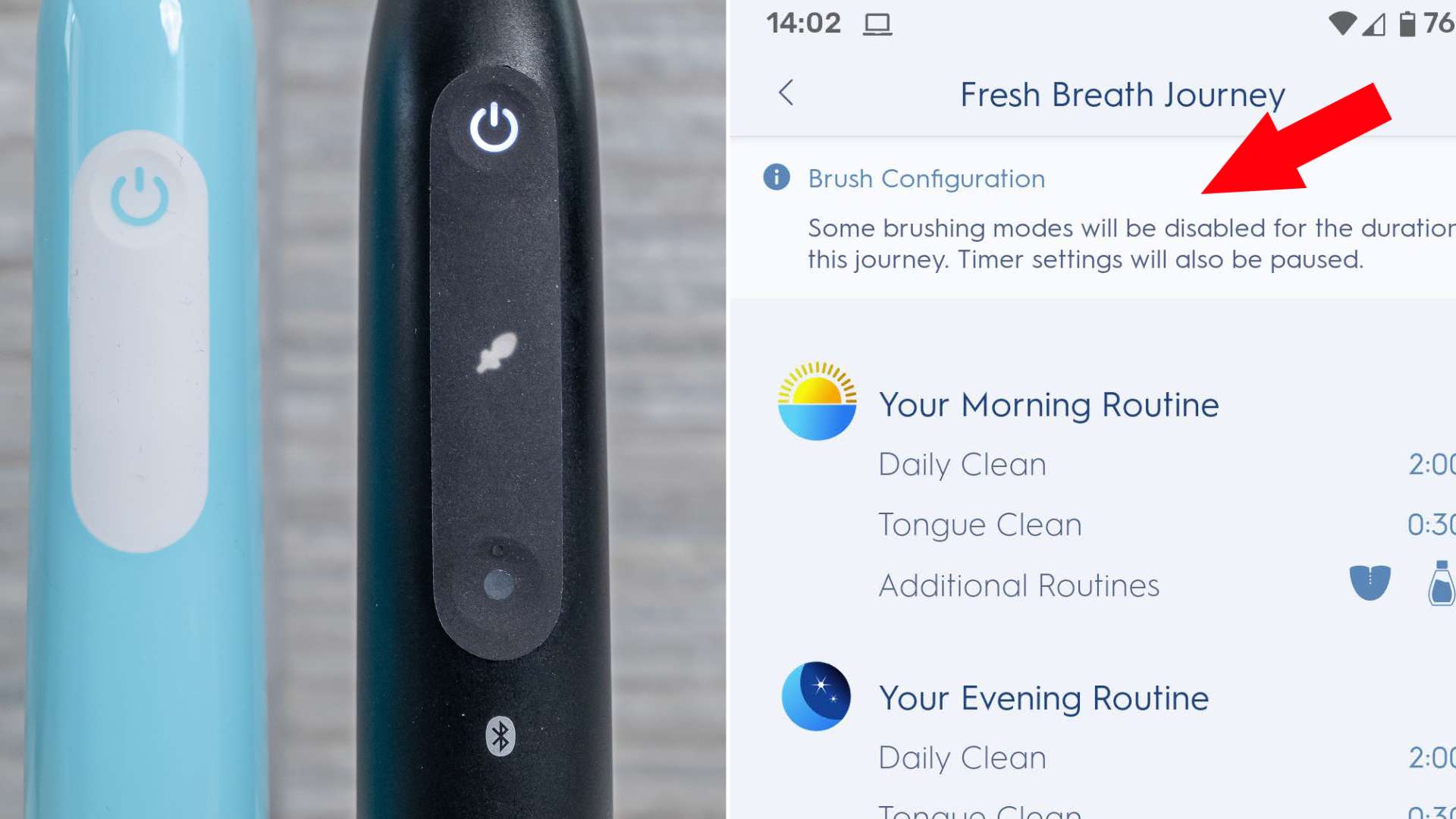Oral-B cleaning modes explained 13