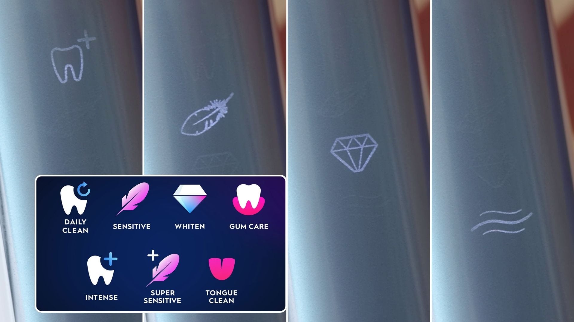 Oral-B cleaning modes explained 11