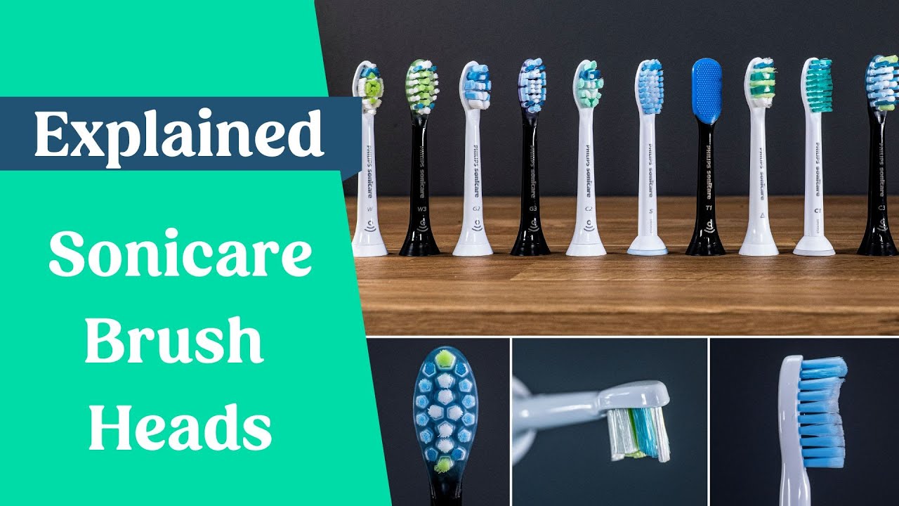 Video Thumbnail: Sonicare Electric Toothbrush Heads Explained 2024