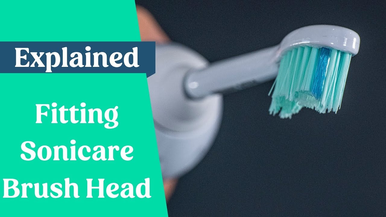 Video Thumbnail: How To Fit & Remove Sonicare Brush Heads