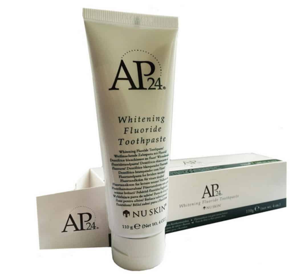 Nu Skin AP24 Fluoride Whitening Toothpaste Review.