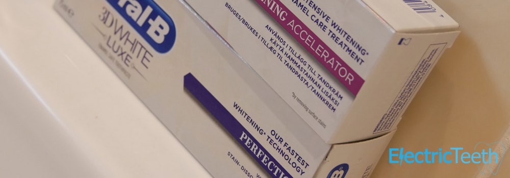 Oral-B 3D White Luxe Accelerator Toothpaste Review 7