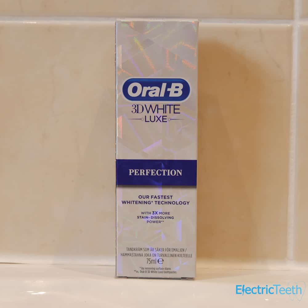 Oral-B 3D White Luxe Perfection Toothpaste Review 6