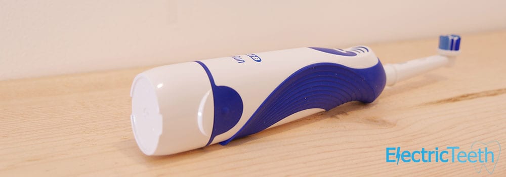 The Oral-B Advance Power takes 2 x AA batteries