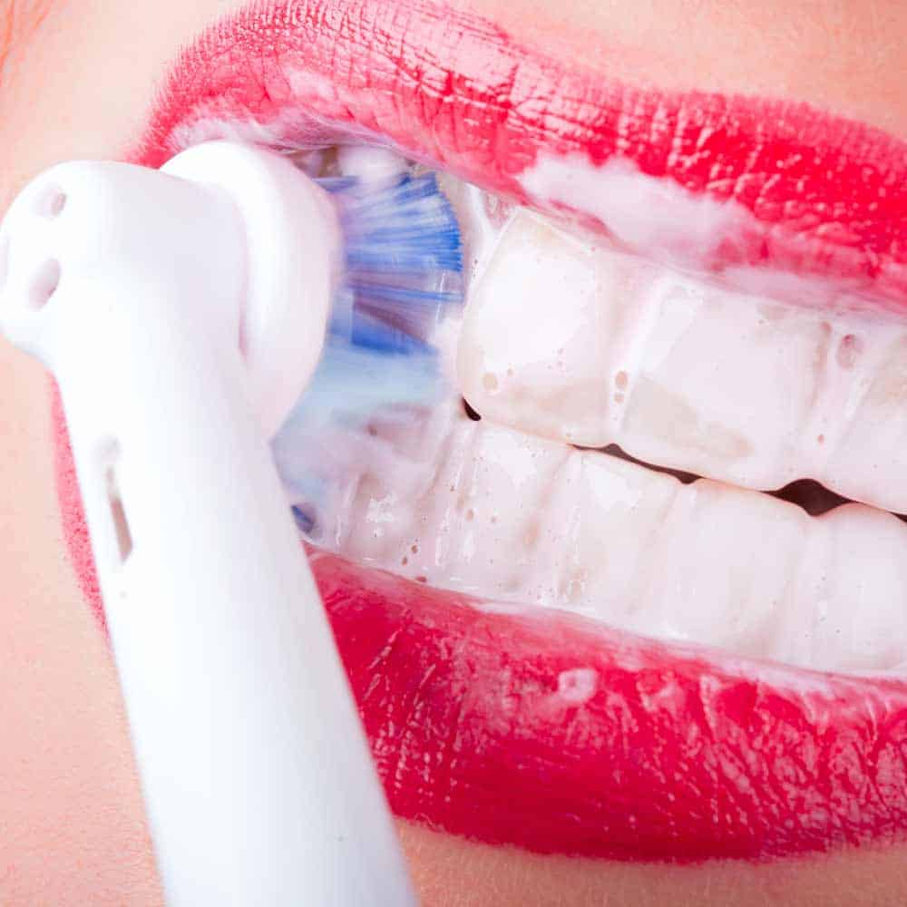 Bleeding gums when brushing teeth 8