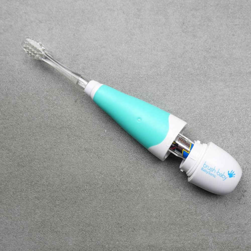 The BabySonic is one of the only electric toothbrushes for toddlers