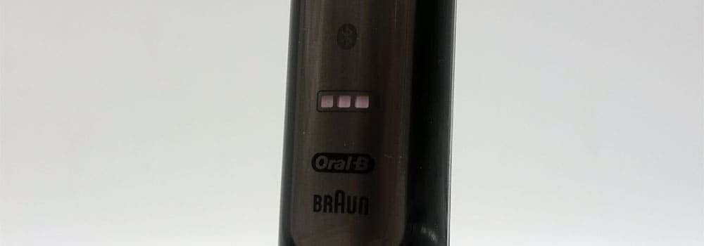 Close up on battery indicator
