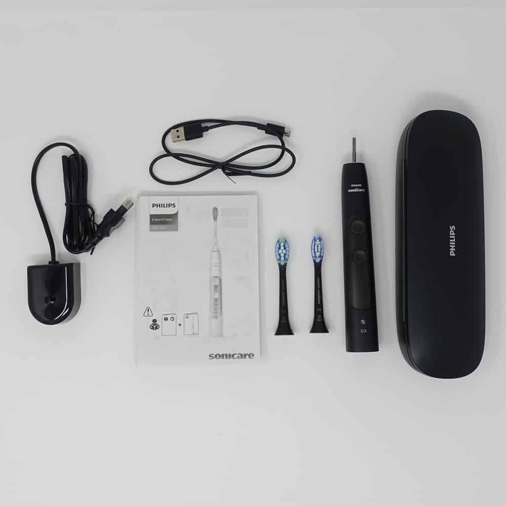Philips Sonicare ExpertClean Box Contents