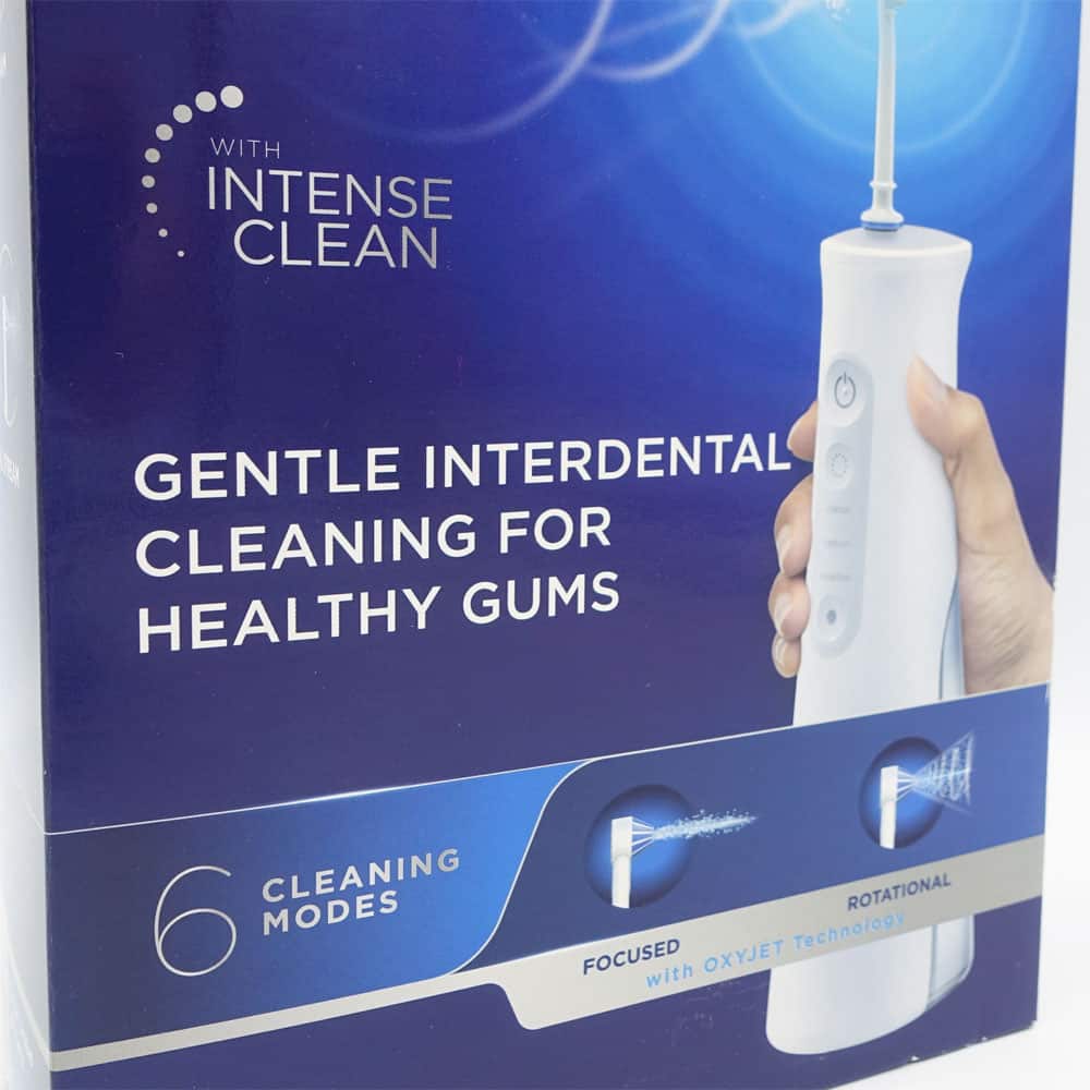 6 cleaning modes on box of Aquacare 6