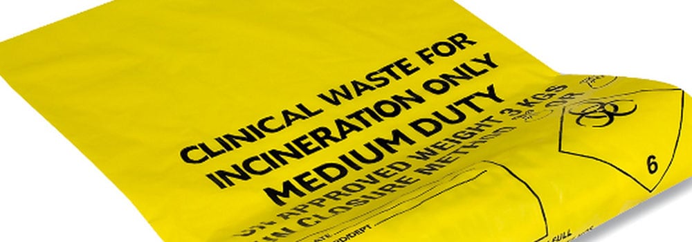 Clinical waste bag