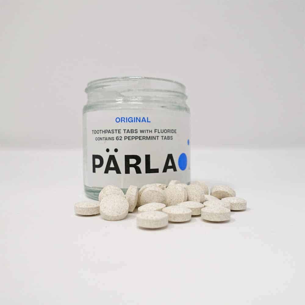 Toothpaste tablets from Parla