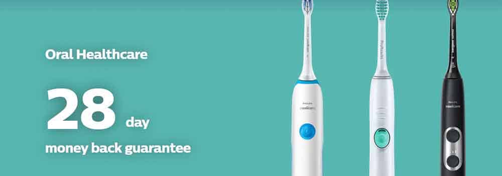 Philips Sonicare 28 Day Money Back Guarantee 1