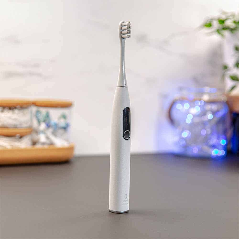 Limestone Grey Oclean X Pro Elite Toothbrush