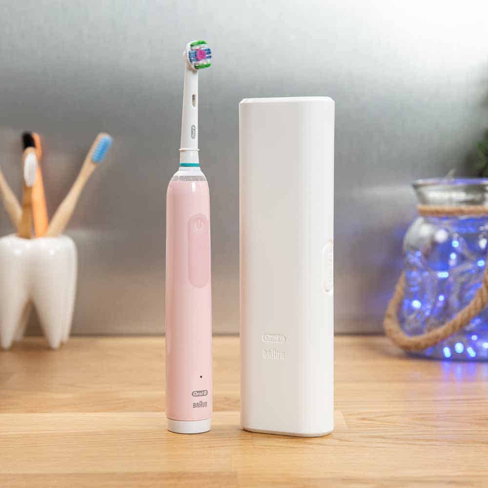 Oral-B Pro 3 - 3500 - Pink with case