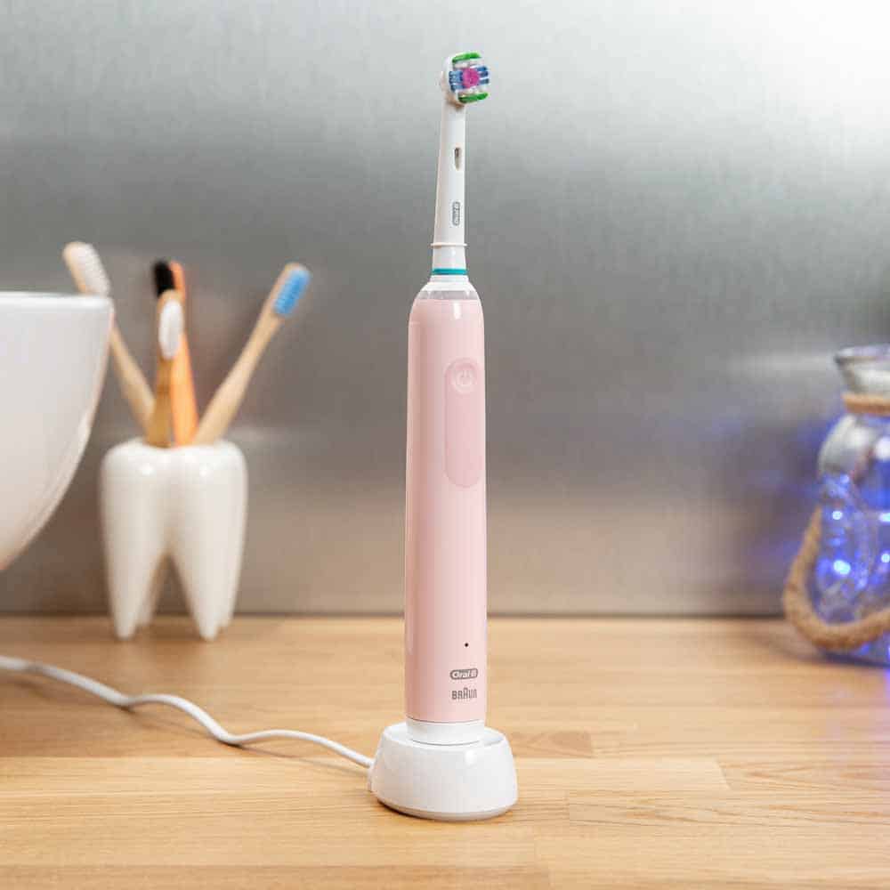 Oral-B Pro 3 3000 on charging stand