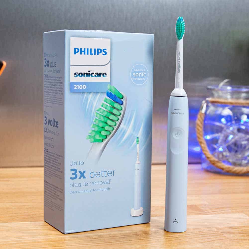 Sonicare 2100 electric toothbrush with box