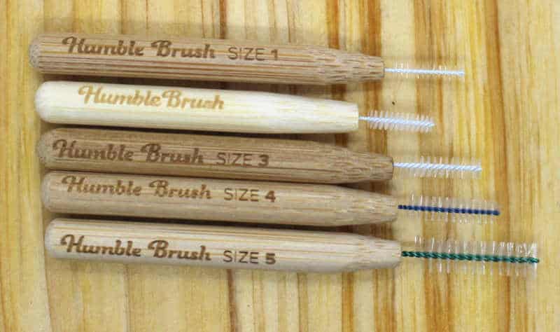 Humble brush bamboo floss picks