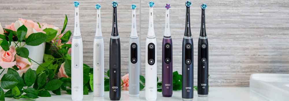 Complete range or Oral-B iO Series Toothbrushes