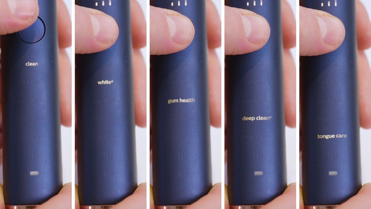 Philips Sonicare brushing modes explained 1