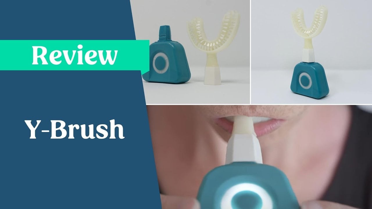 Video Thumbnail: Y-Brush Mouthpiece Toothbrush Review