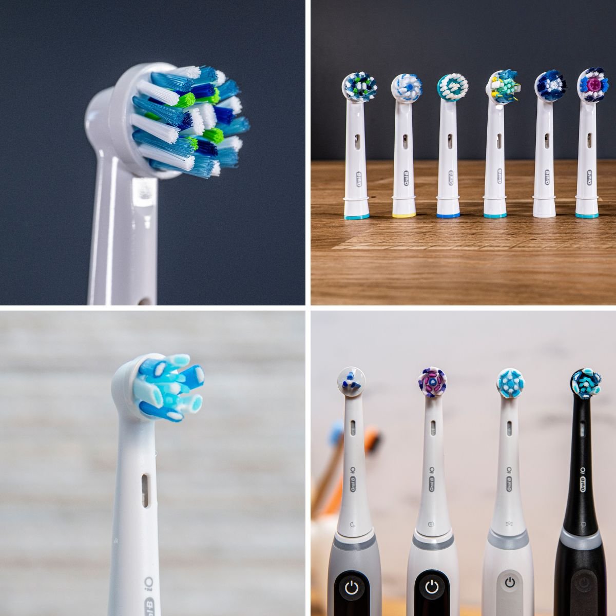 Oral-B iO and Pro brush heads