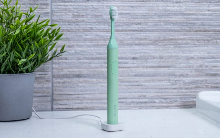 SURI 2.0 on charging stand