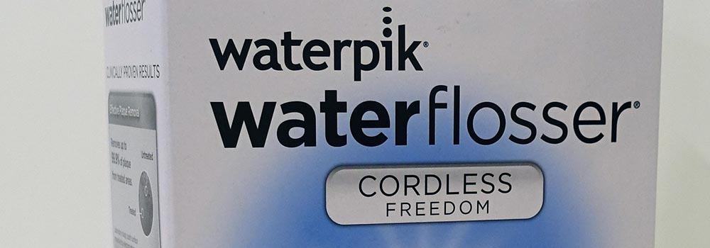 Waterpik Cordless Freedom Water Flosser WF-03 Review 12