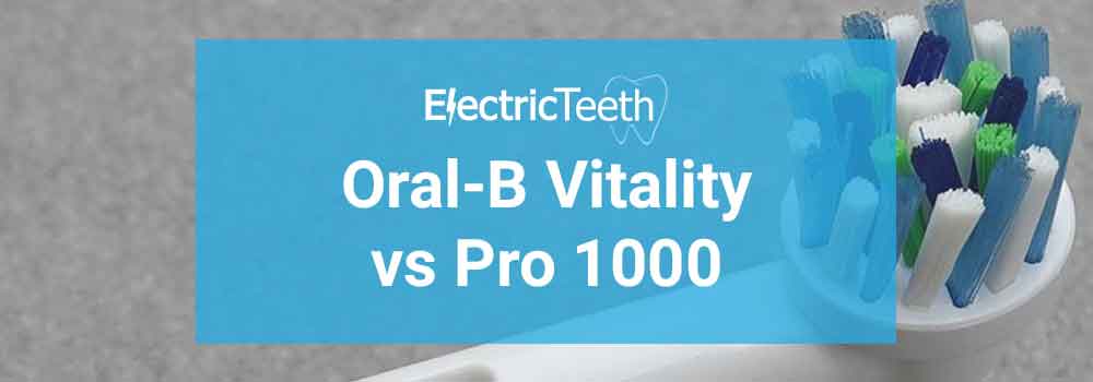 Oral-B Vitality vs Pro 1000 1