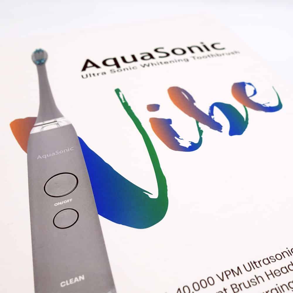 Viber series toothbrush from AqauSonic box