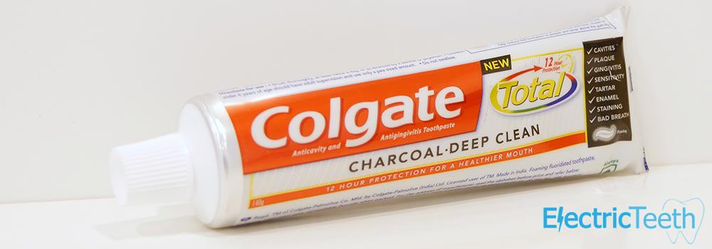 Colgate Total Charcoal Deep Clean Toothpaste Tube
