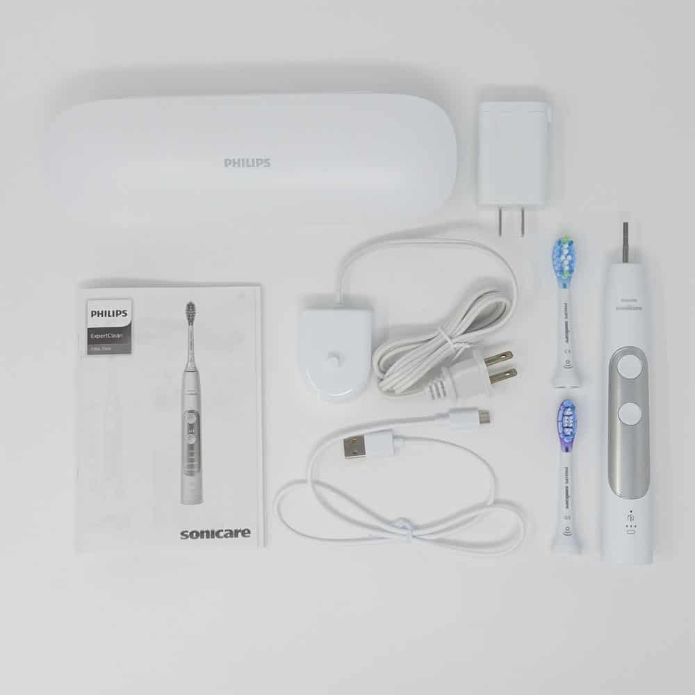 Box Contents Philips Sonicare ExpertClean