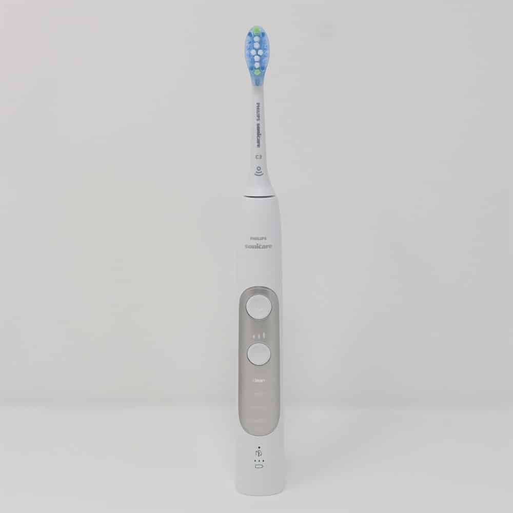 White Philips Sonicare ExpertClean