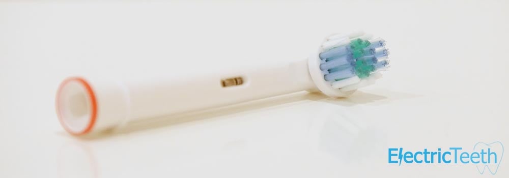 Third party toothbrush head for Oral-B electric handle