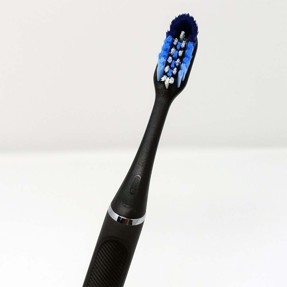 Matte black Oral-B Clic toothbrush