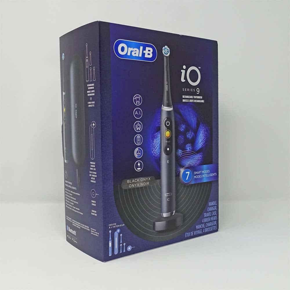 Series 9 iO electric toothbrush box