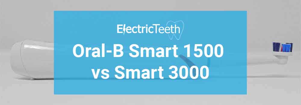 Oral-B Smart 1500 vs 3000 Header Image