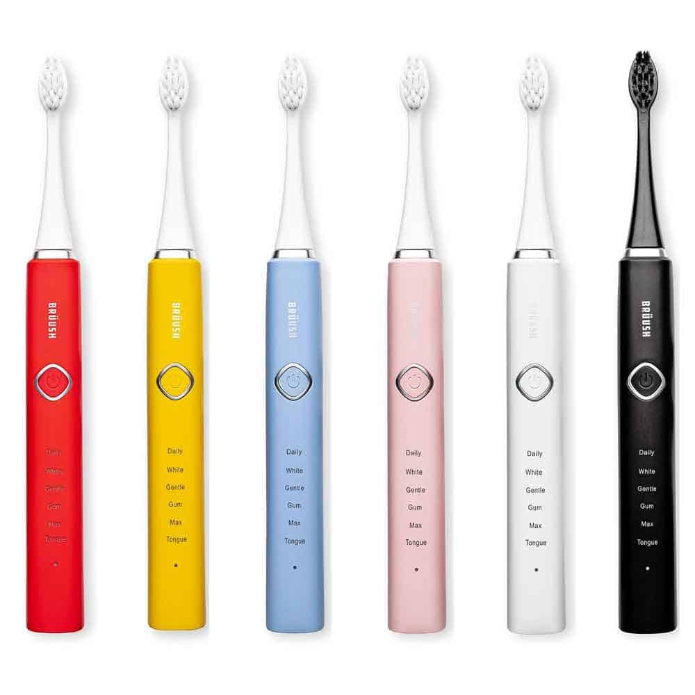 Bruush Toothbrush Color Options