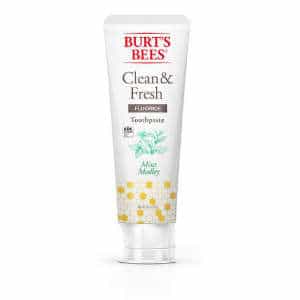 Burt's Bees Clean and Fresh Fluoride Toothpaste