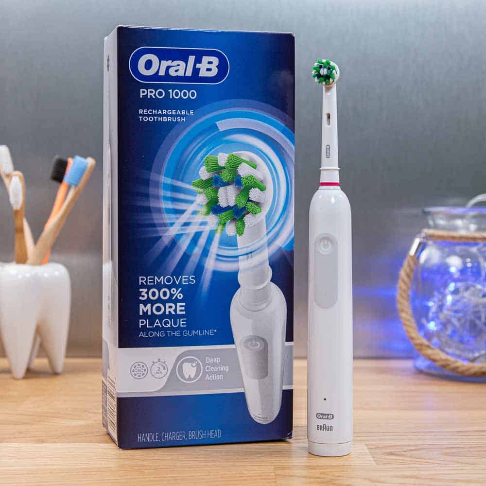 Oral-B Pro 1000 with retail box