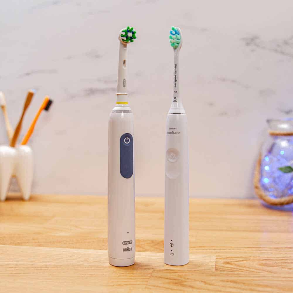 Oral-B 1500 vs Smart 4100 Series from Sonicare