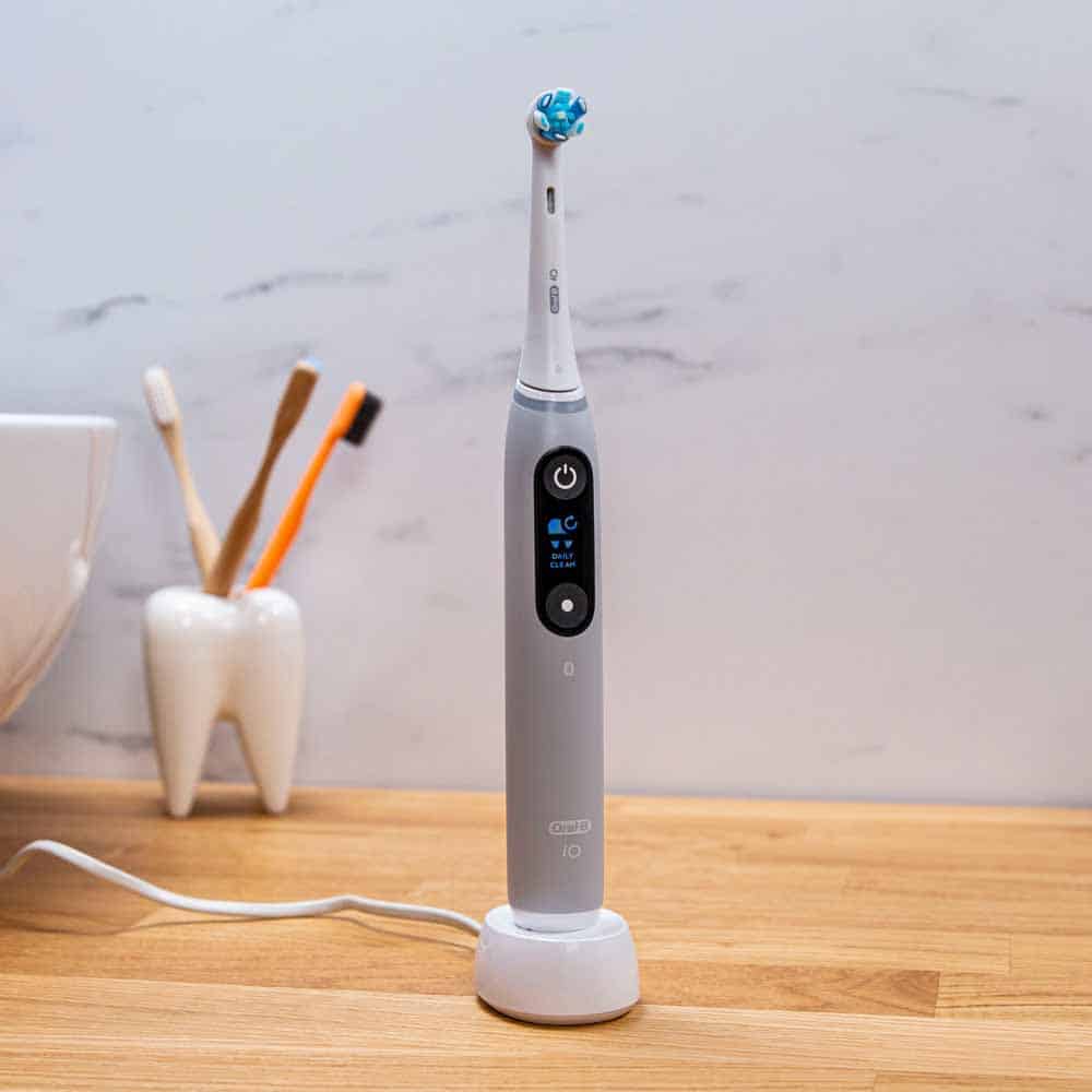 Oral-B iO Series 6 on charging stand