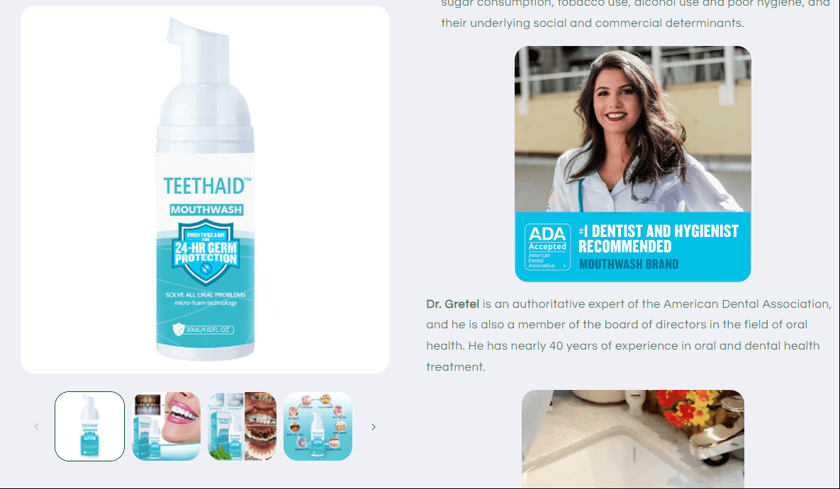 Teethaid Mouthwash - It's not what it seems 3