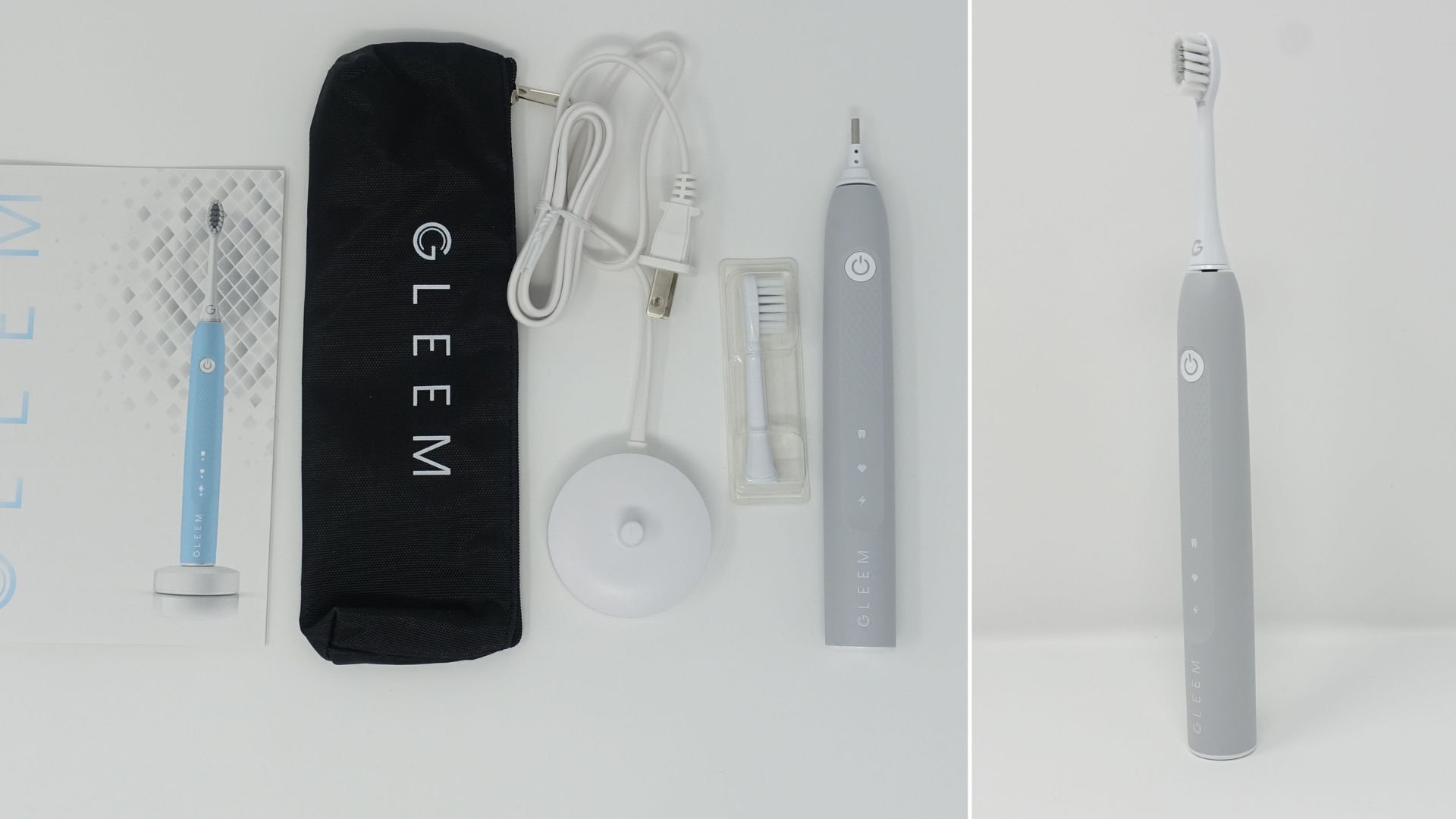 GLEEM Rechargeable toothbrush review 1